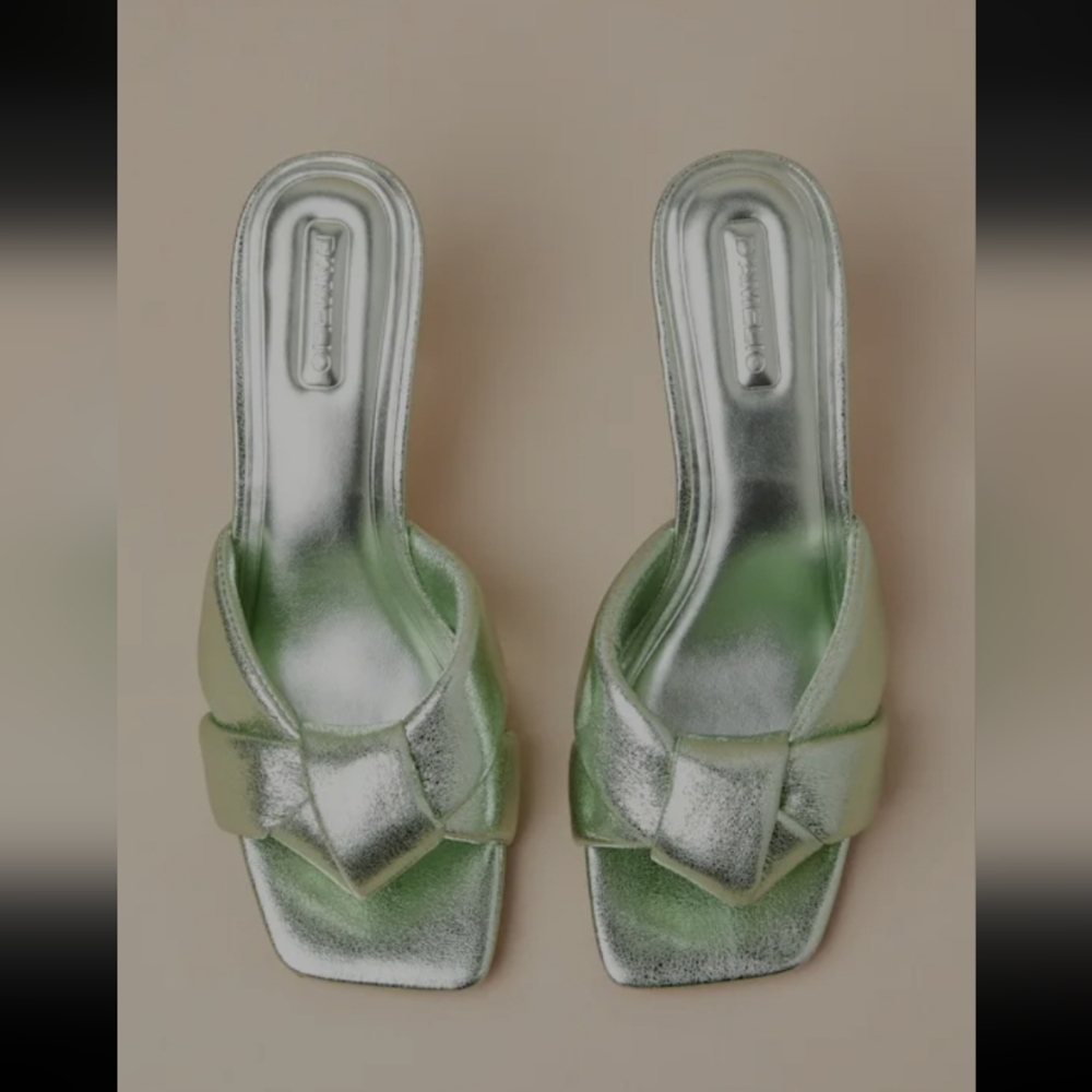 Rocco D'Amelio Mint Green Heels